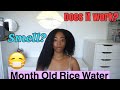 30 Day Old Rice Water|ChimereNicole