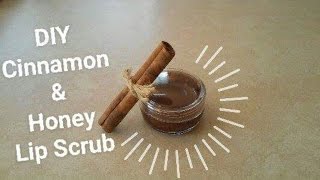 DIY honey-cinnamon    #lipscrub  #naturalremedy #beautytips #subscribe
