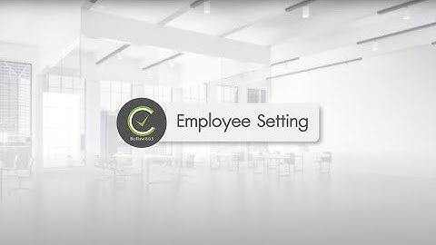 ZKBio Time Tutorial | Employee Setting | ZKTeco Bangladesh