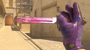 New Bayonet Doppler Phase 2 Knife Skin After The Update in CS2