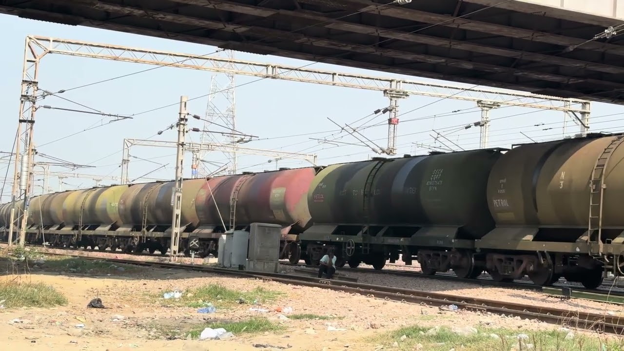 India's longest train 🚂 Train Views Nature Outdoor #train #trending #video 