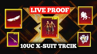 😍 GOT FREE X SUIT | X Suit 10uc Glitch | How to Get X Suit in Bgmi | X Suit Crate Opening