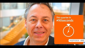ING 4QFY2019 in 90 seconds by CEO Ralph Hamers (France)