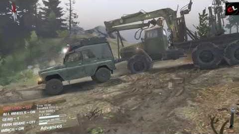 SPINTIRES GAMES - CLOAKING MAP AND UNLOCK VEHICLE - TODAY#2