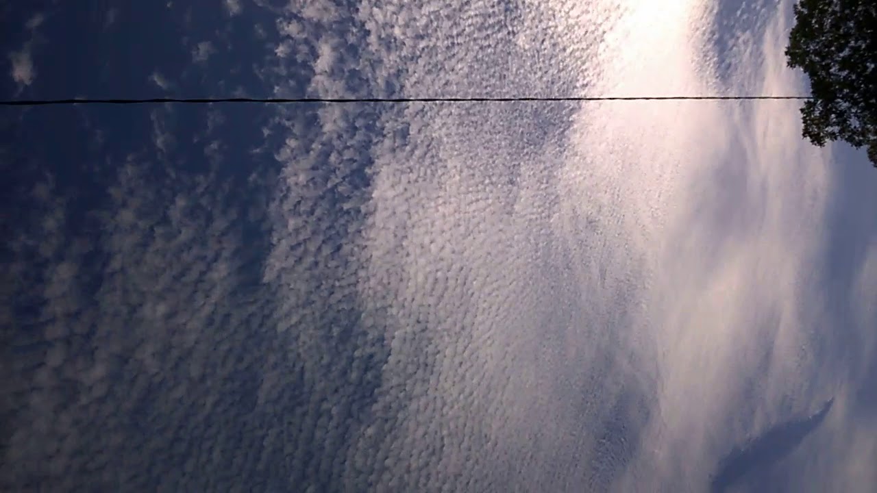 2019/02/12 092132 Fish scale clouds YouTube