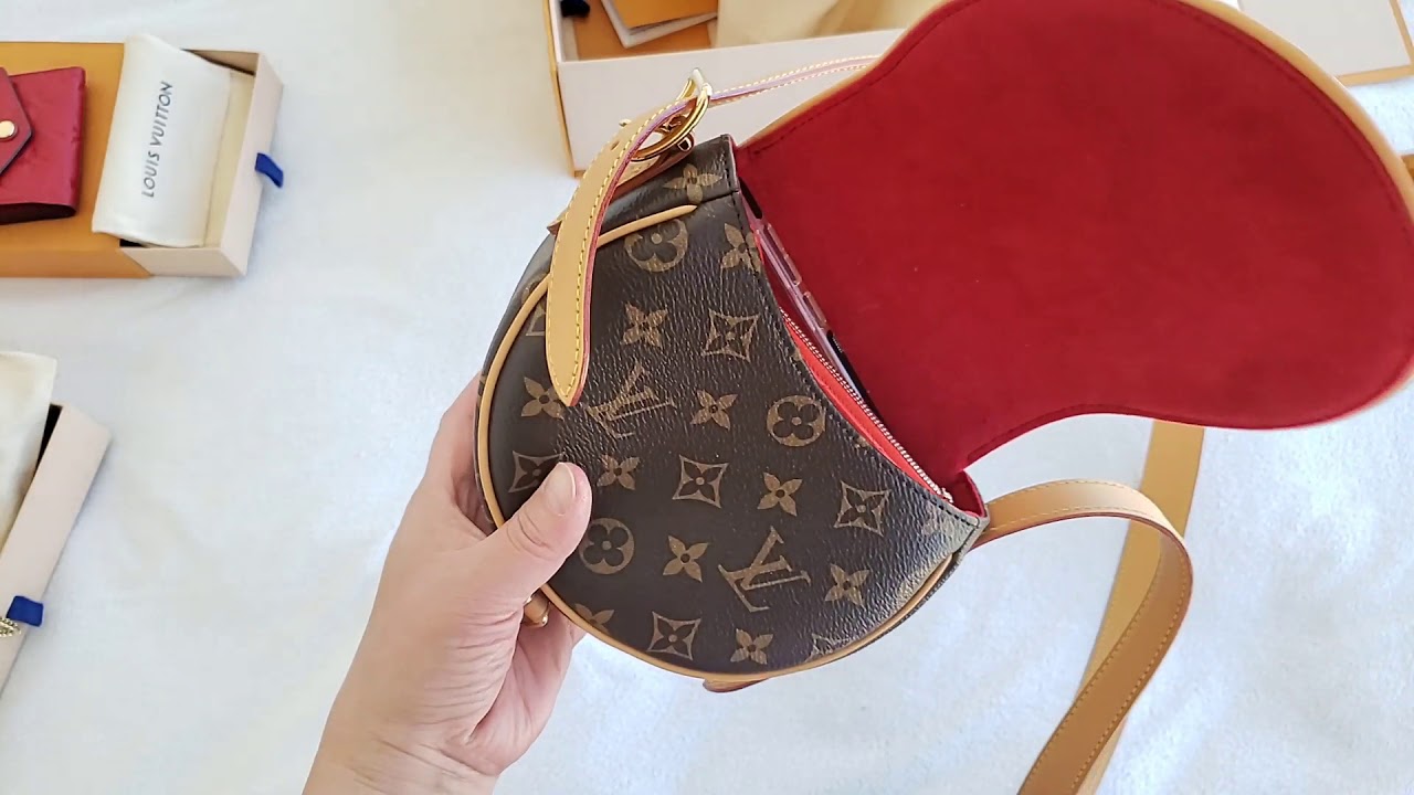 Bag of the Day 27: Louis Vuitton TAMBOURINE Monogram Bag What Fits WIMB  #bagoftheday #lvtambourine 