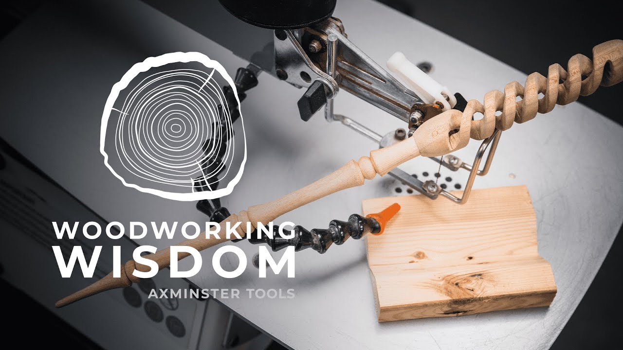 Волшебная палочка с лобзиком и спиральным пропилом — Мудрость деревообработки