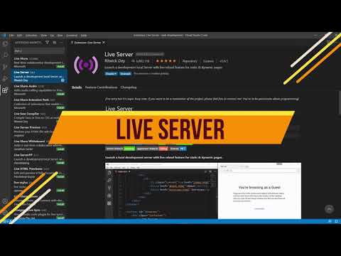 Live Server with VS code|coding mesh|