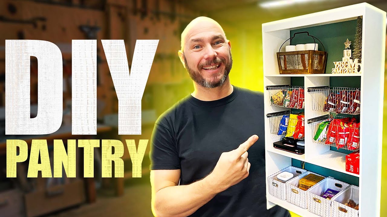 How to Build a Pantry for Extra Kitchen Storage YouTube
