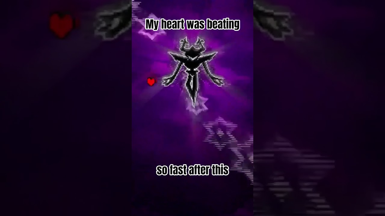 Pure Deltarune INTENSITY. 💀 