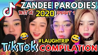 ZANDEE TikTok TRENDING PARODIES COMPILATION • PART 1 || #Zandee #ZandeeOfficial #RomzJieTV