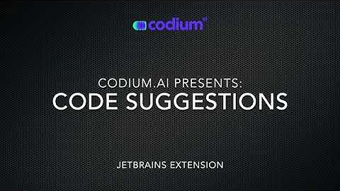 Feature Discovery - Code suggestion with CodiumAI [JetBrains plugin v0.5.16)