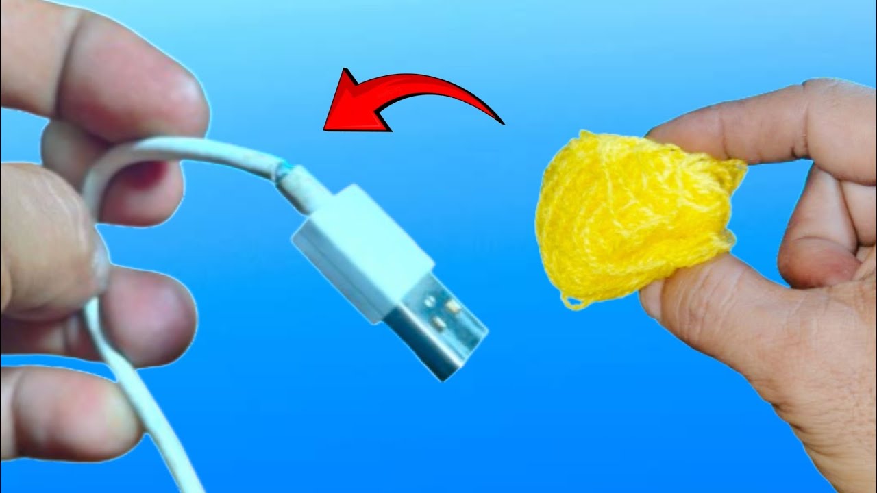 Repairing Damaged Cell Phone Charger Inputs photo