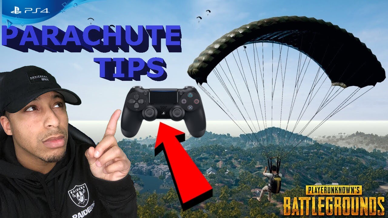 PUBG PS4/XBOX PARACHUTE TIPS | HOW TO PARACHUTE IN PUBG-PS4/XBOX | 3-WAYS TO PARACHUTE