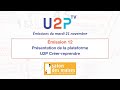 Mission n12  prsentation de la plateforme u2p crerreprendre smcl2023