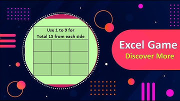 excel games | Puzzle game | logical games | excel puzzle | sudoku | games videos | #viral