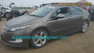 1G1RD6E44EU148347 Chevrolet volt 2014