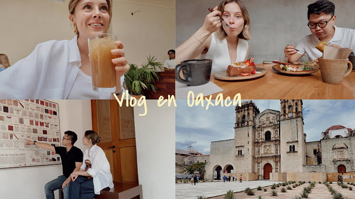 VLOG: conociendo Oaxaca con mi esposo @core@CoreanoVlogs 🥰