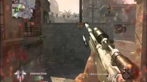 Sick jump shot across map no scope!