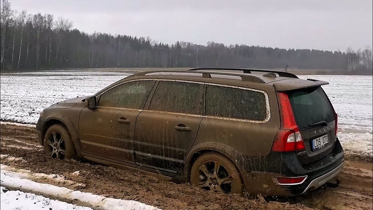 Volvo Xc70 P3 07 16 Offroad Volvo In Deep Mud Volvo Awd Test Ddrive Youtube