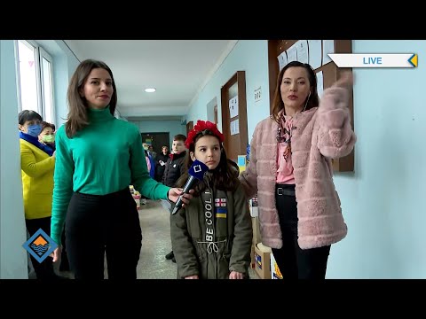 მახინჯაურის საჯარო სკოლის მოსწავლეების ამანათები უკრაინელ ბავშვებს - 13.03.2022