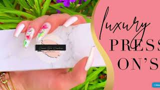 Creme De Contour Nails | Summer Semi Custom Template