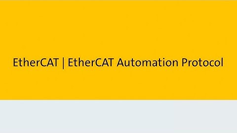 EtherCAT Automation Protocol (EAP) - in 2 minutes (subtitles)