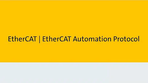EtherCAT Automation Protocol (EAP) - in 2 minutes (subtitles)