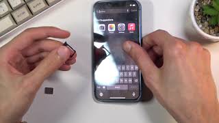 How to Insert Nano SIM Card on iPhone 13 mini – Install SIM Card
