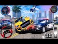 US Real Police Car Chase Simulator 3D -Cop Cars Driving Multi-Storey - Android GamePlay