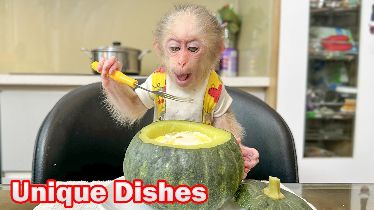 Lala enjoys super delicious healthy food with simple ingredients from vegetables!