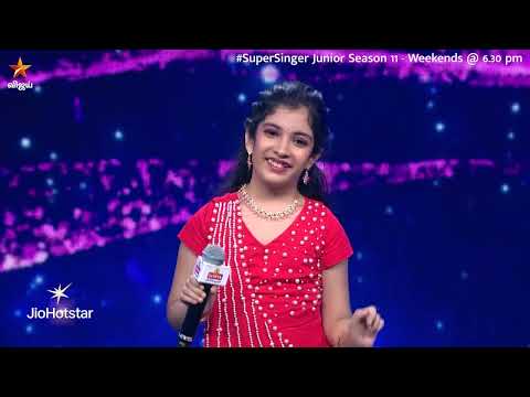 Ninnukori Varanam Song by #LayaKarthik 🥰 | Super Singer Junior 11 | Episode Promo