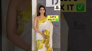 #bollywood #viral #glamour #trending #fashion #tips #saree #dress #ootd #style #kritisanon #shorts