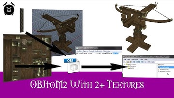 M2 - OBJ to M2 With 2+ Textures