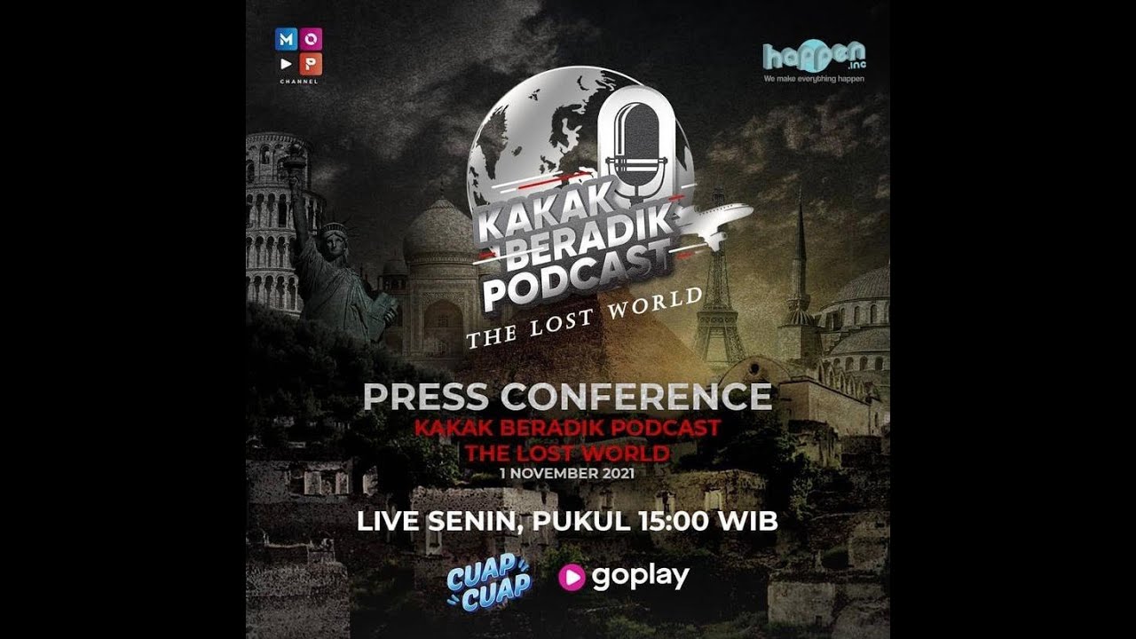 CUAP CUAP X KAKAK BERADIK THE LOST WORLD PRESS CONFERENCE - CUAP CUAP SPESIAL