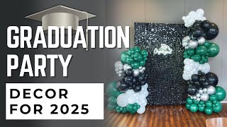 Setup With Me - College Graduation Party Decorations