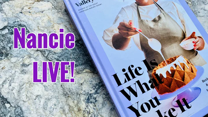 Nancie LIVE! Reviewing New Cookbook, "Life Is What...