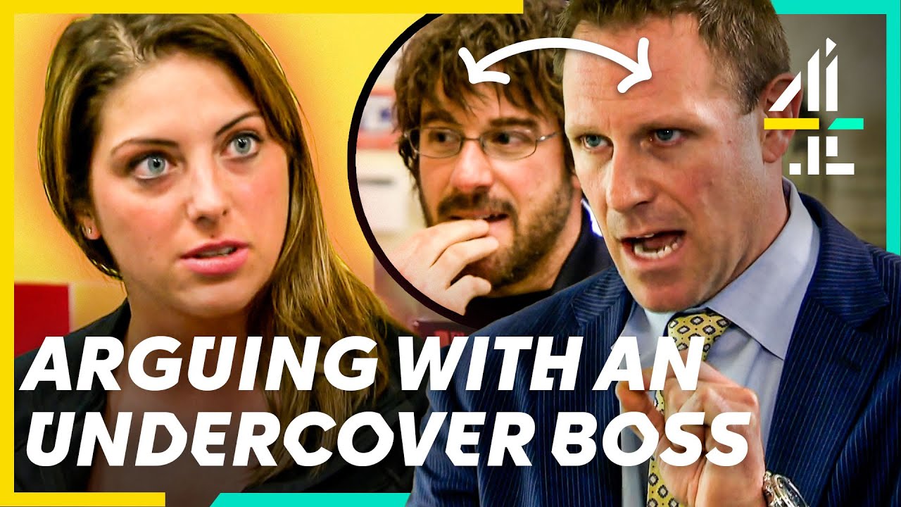Undercover Boss : Employee Loses Patience With Undercover Boss Undercover B...
