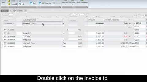 How to edit exisiting invoice - Xin Invoice software 3.0