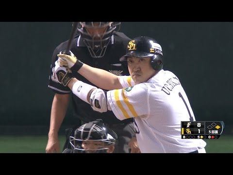 【プロ野球パ】「負けたくない」を体現、内川2試合連続弾は2号2ランHR 2014/10/17 H-F