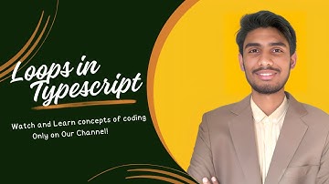 loops in typescript || For loop in typescript || Hindi/Urdu || Ninja learners