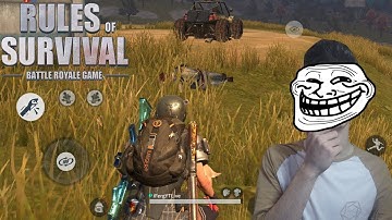 Trolling the Last Player in Rules Of Survival ! Funny Moments !