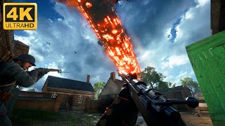 Battlefield 1 | Multiplayer Realistic Immersive NO HUD [4K 60FPS] No Commentary