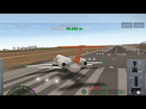 Most Shortest Landing "Short Landing Challenge" Airline Commander | Embraer 140 | Full HD