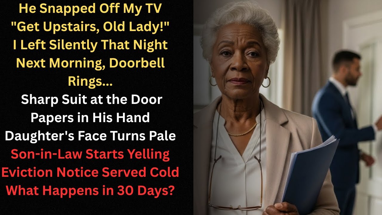 He Yelled “Go to Your Room, Grandma” — Then a Mysterious Man Showed Up the Next Day