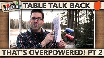 Table Talk BACK - That