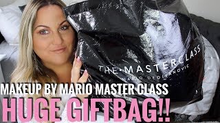 Makeup By Mario Master Class NYC HUGE GIFT BAG!! | My experience