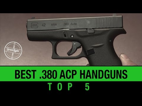 Top 5 Best 380 ACP Handguns