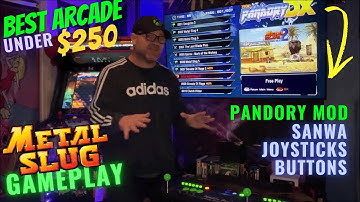 Best 2 Player Retro Arcade Under $250? | Metal Slug Gameplay