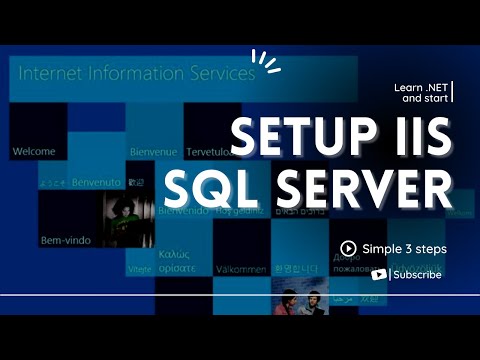 How to Setup IIS and SQL Server in Less Than Five Minutes
